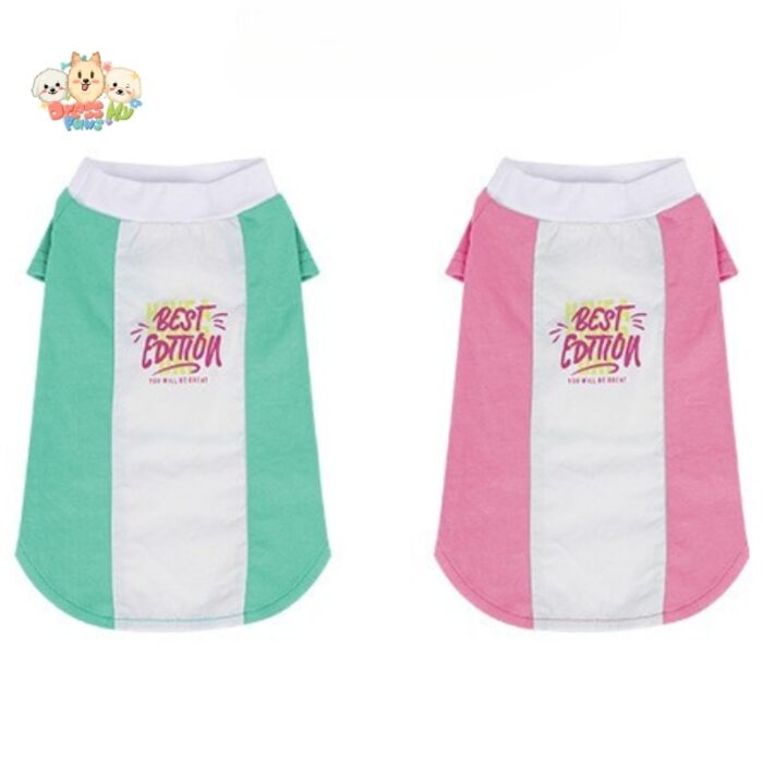 MA2503 20-29 Breezy Color Block Dog T-Shirt