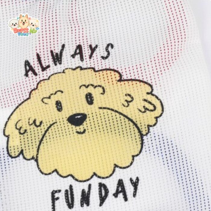MA2504 30-37 (2) Airy Mesh Funday Dog Vest