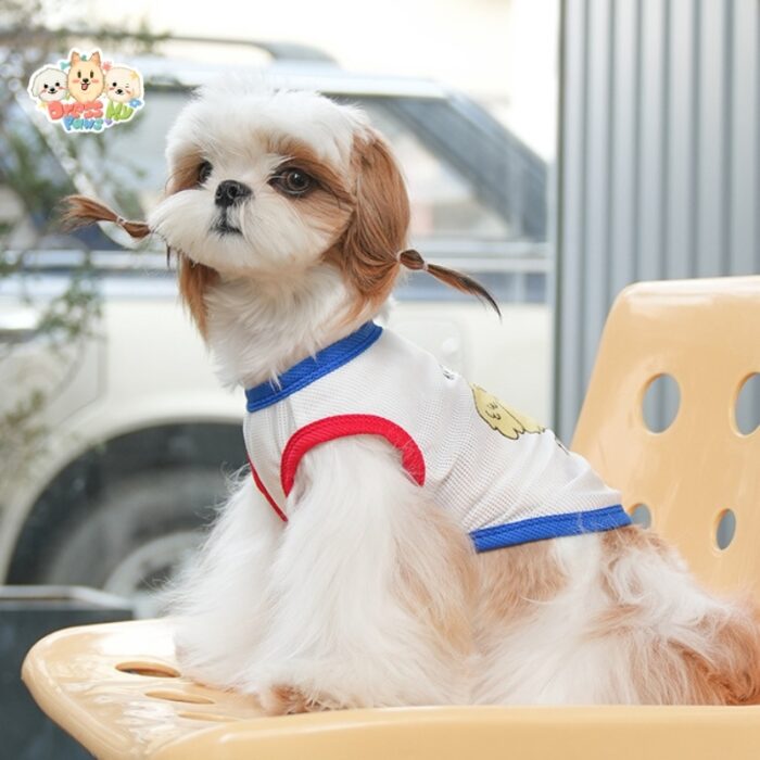 MA2504 30-37 (5) Airy Mesh Funday Dog Vest
