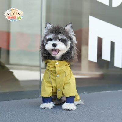 Waterproof dog parka