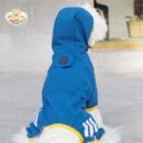 MA2512 27-36 (3) Full-Body Waterproof Dog Raincoat with Reflective Strips & Hood