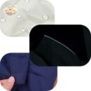 MA2513 37-46 (7) Color Block Four-Leg Dog Raincoat – Waterproof & Windproof Jumpsuit