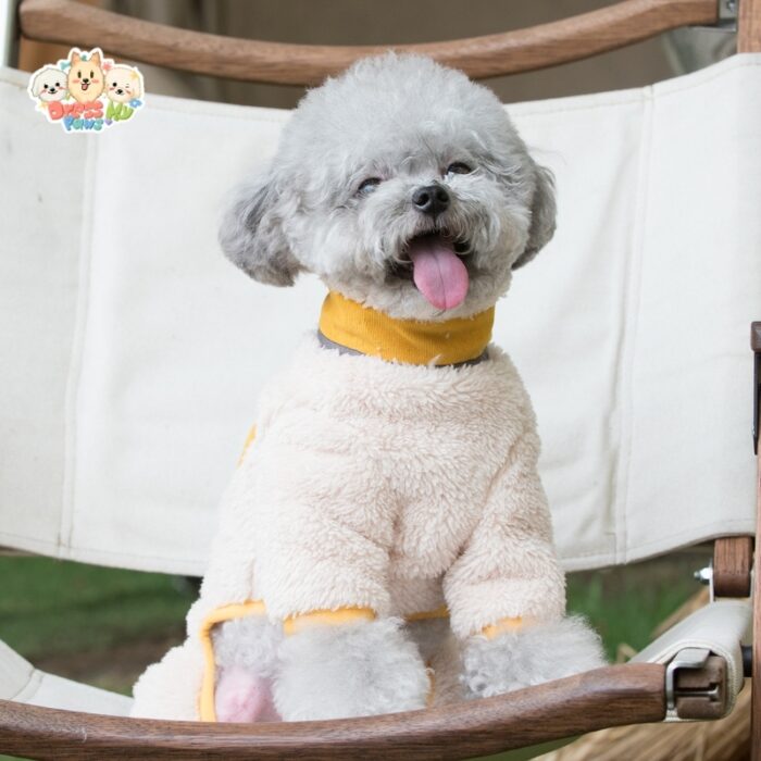 MA2515 12-21 (5) Fleece Dog Jumpsuit