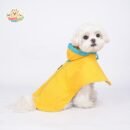 Waterproof Dog Raincoat with Reflective Strips & Adjustable Fit