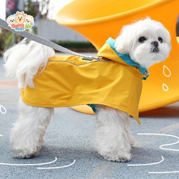 MA2518 41-48 (7) Waterproof Dog Raincoat