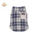Two-Leg Plaid Dog Shirt – Soft & Stylish