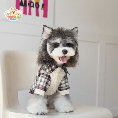 MA2519 49-54 (2) Two-Leg Plaid Dog Shirt