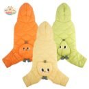 MA2521 1-8 (6) Lightweight Four-Leg Dog Cotton Coat