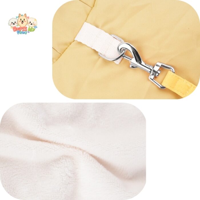MA2522 9-17 (7) Padded Dog Jumpsuit with Pocket & D-Ring