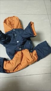 Printed Cotton Dog Jacket