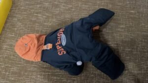 Printed Cotton Dog Jacket