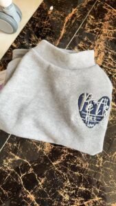 Plaid Patchwork Dog Jumpsuit