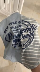 Urban Chic Striped Dog T-Shirt