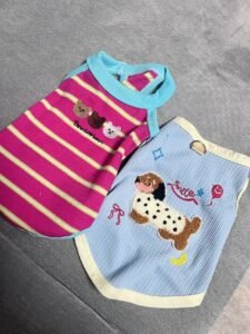 Cozy Bear Stripe Dog Tank Top