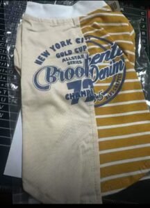 Urban Chic Striped Dog T-Shirt