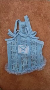 Elegant Lace Bow Dog Dress