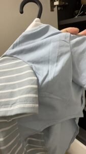 Urban Chic Striped Dog T-Shirt